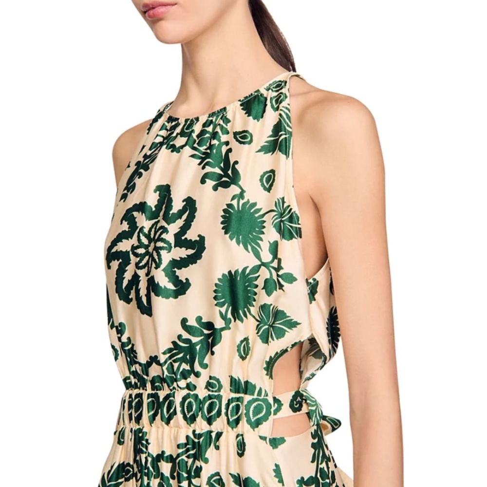 Hyeres Floral Cutout Maxi Dress - Picture 2 of 6